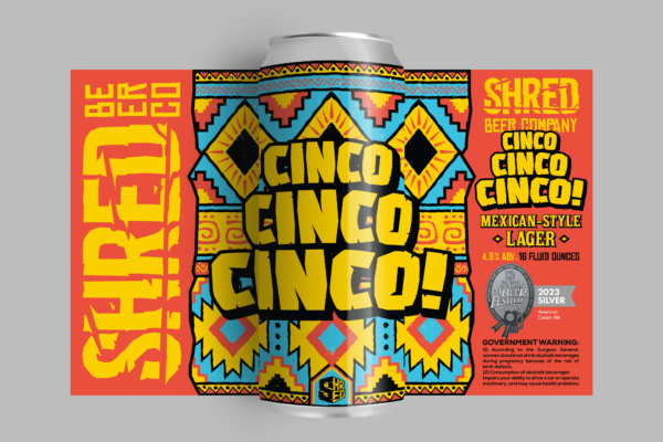 Cinco Cinco Cinco! Mexican Lager 4pk